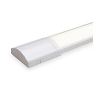 HOFTRONIC - Réglette LED 60cm 20W Tube intégré 4000K blanc neutre 2520lm Super lumineux 30000h Lampe LED longue portée 600x74x25mm (LxBxH) Lampe de cave éclairage de garage - IP20 intérieur