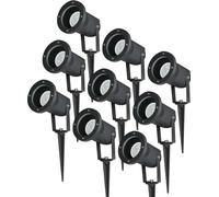 HOFTRONIC - Spot à piquet extérieur LED 4W 345lm 4000K IP65 Noir