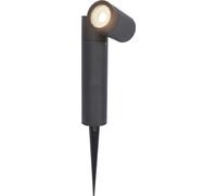 HOFTRONIC - Spot à piquet LED 4W 345lm 4000K IP65 Noir Dimmable Inclinable