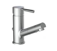 Hoga Cornwall Lot de douche Chromé, 1 Lavabo avec douchette extractible cheveux, 20150