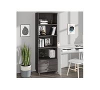 vidaXL Buffet HAMAR Gris clair