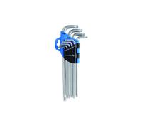 Högert Ensemble de tournevis coudés HT1W818 – Torx T10–T50, Acier chrome‑vanadium, 9 pièces