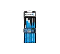 Högert Ciseaux HT3B710 – Lot de 6 avec kit de poinçons