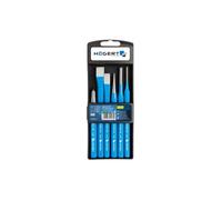 Högert Ciseaux HT3B710 – Lot de 6 avec kit de poinçons