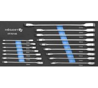 Hogert Technik HT7G146 Kit de clés polygonales doubles à cliquets