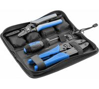 Hogert Technik Kit de Crimpzange HT1P177 225mm