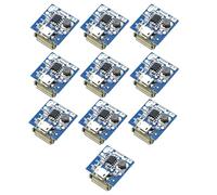 hogtnd Carte élévateur 5 V avec température Intelligente, Micros | Carte de Module d ' alimentation élévateur 5V 134N3P, 10 pièces, avec gestion de et de décharge, lumières LED,