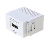 hogtnd Prise murale, fibre optique, prise réseau, prise encastrée, adaptateur d'interface USB, module d'interrupteur, prise encastrée, câble adaptateur d'éclairage LED