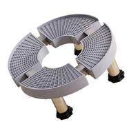 hogtnd Support extensible multifonction pour pots de fleurs - Base ronde avec roue - Plateau mobile pour pots de fleurs