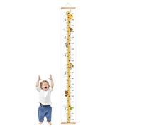 Hogvinnatil Mesureur De Taille Enfant,Tableau de Croissance Amovible avec Rubans | Règle de Mesure Réutilisable avec Lanière pour Croissance Enfant