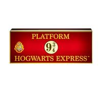 Hogwarts Lumière logo Poudlard Express - Officiellement licencié, Lampe murale ou à poser, Fonctionne à piles ou USB, Cadeau pour fans