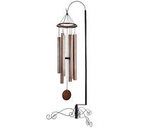 HOHIYA Support de Carillon éolien de 150 cm avec Crochet pour Carillon à Vent Extra Large, mangeoire à Colibri, Lanterne Solaire à Suspendre, Panier de Fleurs, Maison, Jardin, Noir, 1 pièce