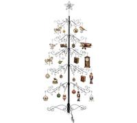 HOHIYA Support Sapin de Noël Métal 213 cm Base Stable Noir