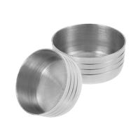 Hohopeti 2pcs Couvercles pour Shakers à Cocktails en Acier Inoxydable 350ml, Couvercle de Shaker Léger et Portable pour Accessoires Bar Maison