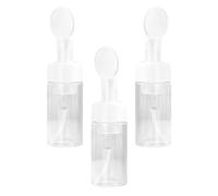 Hohopeti 3 Pièces Flacon Mousseur Vide Transparent Lot pour Brosse Récipient Mousseur à Pinceau Distributeur de Flacon