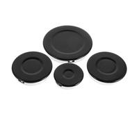 Hohopeti Accessoires pour Poêle Brûleur à Gaz en Aluminium et Fer Noir Chapeau de Flamme Puissant pour Cuisinière Multifonction à Brûleurs Multiples Cuisine