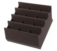 Hohopeti Boîte de Rangement à Compartiments pour Lames de Tondeuse et Rasoir Organiseur Compact et Stable pour Salon Salle de Bain et Usage Domestique Protection Sécurisée des Lames Couleur
