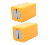 Hohopeti Boîtes de Rangement pour Lames Usagées Lot de 2 Construction Robuste en Plastique pour Résidences Étudiantes et Magasins Étuis Portables pour Lames Cassées