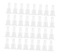 Hohopeti Bouchons Intérieurs En Plastique Pour Flacons Huile Essentielle 200 Pièces 18 Dents Contrôle Dosage Précis Usage Personnel Accessoires Flacons Compte-gouttes Huiles Essentielles