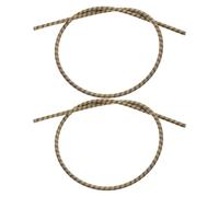 Hohopeti Ensemble 2 Pièces Câble Souple Flexible 89 Cm pour Débroussailleuse à Dos, Arbre de Transmission Métal, Pièces de Rechange pour Coupe-bordures Jardin et Entretien Extérieur
