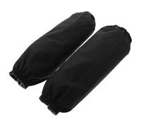 Hohopeti Manchons De Bras Cuisine 2 Pièces Noirs En Tissu Imperméable Pour Jardinage Et Travaux Ménagers À La Maison