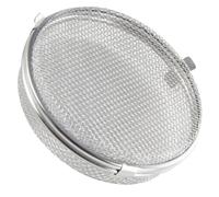 Hohopeti Panier Couvert Pratique et Délicat en Acier Inoxydable Argenté Lave Vaisselle Panier Rond à Grosse Capacité Surface Lisse pour Rangement de Couverts