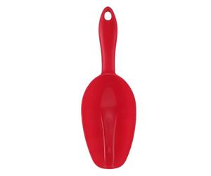 Hohopeti Pelle à Glace en Plastique Pp Rouge, Usage Polyvalent et Nettoyage Simple, Idéale pour Buffet de Sucreries et Cérémonies Réutilisable
