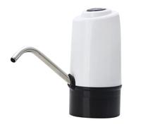 Hohopeti Pompe à Eau Potable Automatique, Abs, Distributeur D'eau Rechargeable, Blanc, Silicone et Acier Inoxydable, 5v 4w, Câble Usb, pour Bouteilles D'eau, Usage Domestique, Garçon