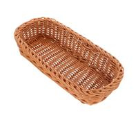 Hohopeti Porte-ustensiles tressé pour cuisine, panier de rangement en PP imitation rotin, simple et pratique pour couteaux japonais et baguettes, cuisine