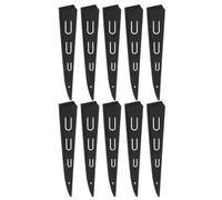 Hohopeti Protège-lames Plastique Ventilé 10pcs pour Couteaux de Cuisine et Couteaux Professionnels - Structure Compacte et Légère pour Usage en Restaurant