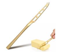 Hohopeti Trancheuse à Fromage Manuelle en Acier Inoxydable 8.74 In, Couteau à Beurre pour Tartinage et Découpe de Gâteau, Adaptée aux Magasins Alimentaires et Restaurants