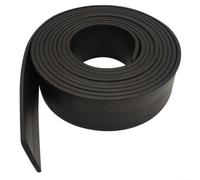 HOHOVYVY 3 mètres de bande d'étanchéité en caoutchouc EPDM de 3 mm d'épaisseur, résistant aux intempéries et aux chocs, joint rectangulaire solide pour fenêtres, portes, garage, isolation acoustique