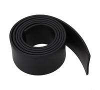 HOHOVYVY Bande d'étanchéité en caoutchouc EPM 1M - Résistant aux intempéries & absorbant les chocs - Pour l'étanchéité d'eau, l'isolation acoustique et pour la décoration - Profil rectangulaire 3 mm