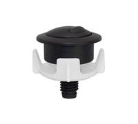 HOHOVYVY Bouton de chasse d'eau, bouton de chasse d'eau pour Siamp pour Optima 50 Vannes de chasse contrôlées par câble, double chasse (noir)