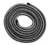 HOHOVYVY Corde d'étanchéité autocollante pour four, cuisinière, porte, poêle à bois, poêle, feu, noir (3 mètres)