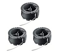 HOHOVYVY Lot de 3 bobines de Fil pour Coupe-Bordure pour Bosch UniversalGrassCut F016800570 (Longueur : 6 m, épaisseur : 1,6 mm, pour Coupe-Bordure UniversalGrassCut)