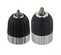 HOHOVYVY Mandrin auto-serrant 3/8-24UNF - Manchon métallique - Mandrin de perçage 0,8-10 mm et 2-13 mm - Pour outils électriques