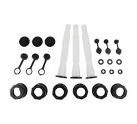 HOHOVYVY Pièce de rechange pour bidon d'essence, ensemble de bec verseur, lot de 3 pièces de rechange pour bidon à essence de Dieu Kolpin pour Rubbermaid avec bouchons de valve