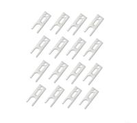 HOHOVYVY Plaque de sécurité pour fenêtre coulissante en acier inoxydable, protection anti-levier avec vis de fixation, protection anti-effraction antirouille pour rails de fenêtre (A)