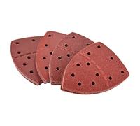 HOHXEN Lot de 40 feuilles abrasives pour souris grain 60/80/120/240 pour ponceuse multifonction Bosch PSM 100A, PSM 200 AES, PSM 18 et tous les outils oscillants