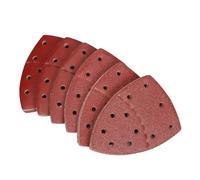 HOHXEN Lot de 60 feuilles abrasives pour souris grain 40/60/80/120/180/240 pour ponceuse multifonction Bosch PSM 100A PSM 200 AES PSM 18 et tous les outils multioutils