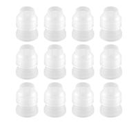 Hoite Adaptateur de raccord pour décoration de gâteaux, 12 pièces, pour poche à douille en plastique
