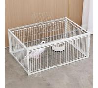Hoixin Cage piège à Poulets et Oiseaux piège à Pigeons piege Oiseau Matériau métallique Facile à Assembler et à Nettoyer avec Deux entrées à Sens Unique Convient à Toutes Sortes d'oiseaux(90x40x26cm)