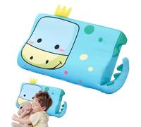 Hojalis Oreiller Enfant, 45 x 27 x 6 cm Coussin pour Enfant, Coussin Enfant avec Taie d'oreiller, Ergonomique, Amovible Et Lavable, Doux pour la Peau, CoussinBebe pour Enfants à Aartir de 3 Ans