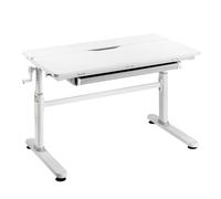 HOKO Bureau pour enfants 100x60 cm réglable en hauteur 54-76 cm avec tiroir & inclinaison，jusqu'à 100 kg