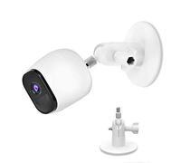 HOLACA Support Adhésif Universel Compatible avec l'eufycam 1/2/2C/2C Pro/3/3C/E/S3 Pro, Arl o Pro 4/Pro 3/Pro 2/Ultra/Ultra 2/Essential 2(XL), Argus 2, (Blanc, 1PCS)