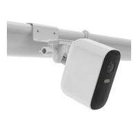 HOLACA Support de Gouttière Universel Compatible avec l'eufycam 1/2/2C/2C Pro/3/3C/E/S3 Pro, Arl o Pro 4/Pro 3/Pro 2/Ultra/Ultra 2/Essential 2(XL), Reolink Argus 2, (Blanc, 1PCS)