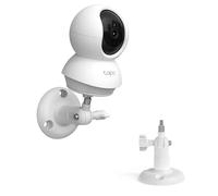 HOLACA Support mural Compatible avec TP-Link Tapo C200 / C210 / C220 / C201 / C202 / C211 / C212 / C222 / C230 Caméra de surveillance WiFi pour intérieur, Blanc 1 pièce