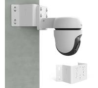 HOLACA Support mural d'angle 90° compatible avec caméra de surveillance extérieure Tapo C530WS, C520WS, C510W, C500, C501W, TC40GW, C51A, C52A (caméra non incluse), support d'angle mural 90°