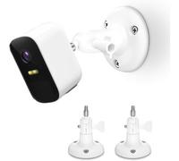 HOLACA Support Mural de réglage Compatible avec Eufycam 2c, Eufycam 2, Eufycam E et d'autres modèles compatibles avec Les appareils 1/4" Vis Eufycam Supports muraux (Lot de 2)